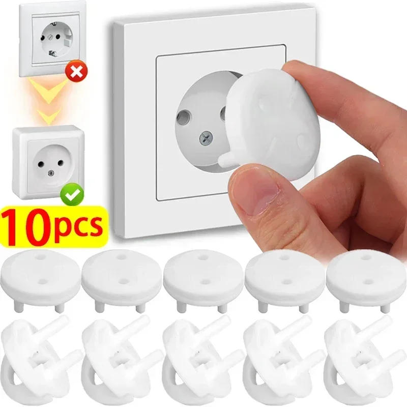 Outlet Cover Baby - غطاء حماية لمقبس الأمان الكهربائي الأبيض