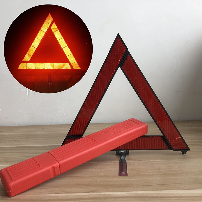 Emergency Exit Sign - سيارة ترايبود مطوية علامة توقف عاكس