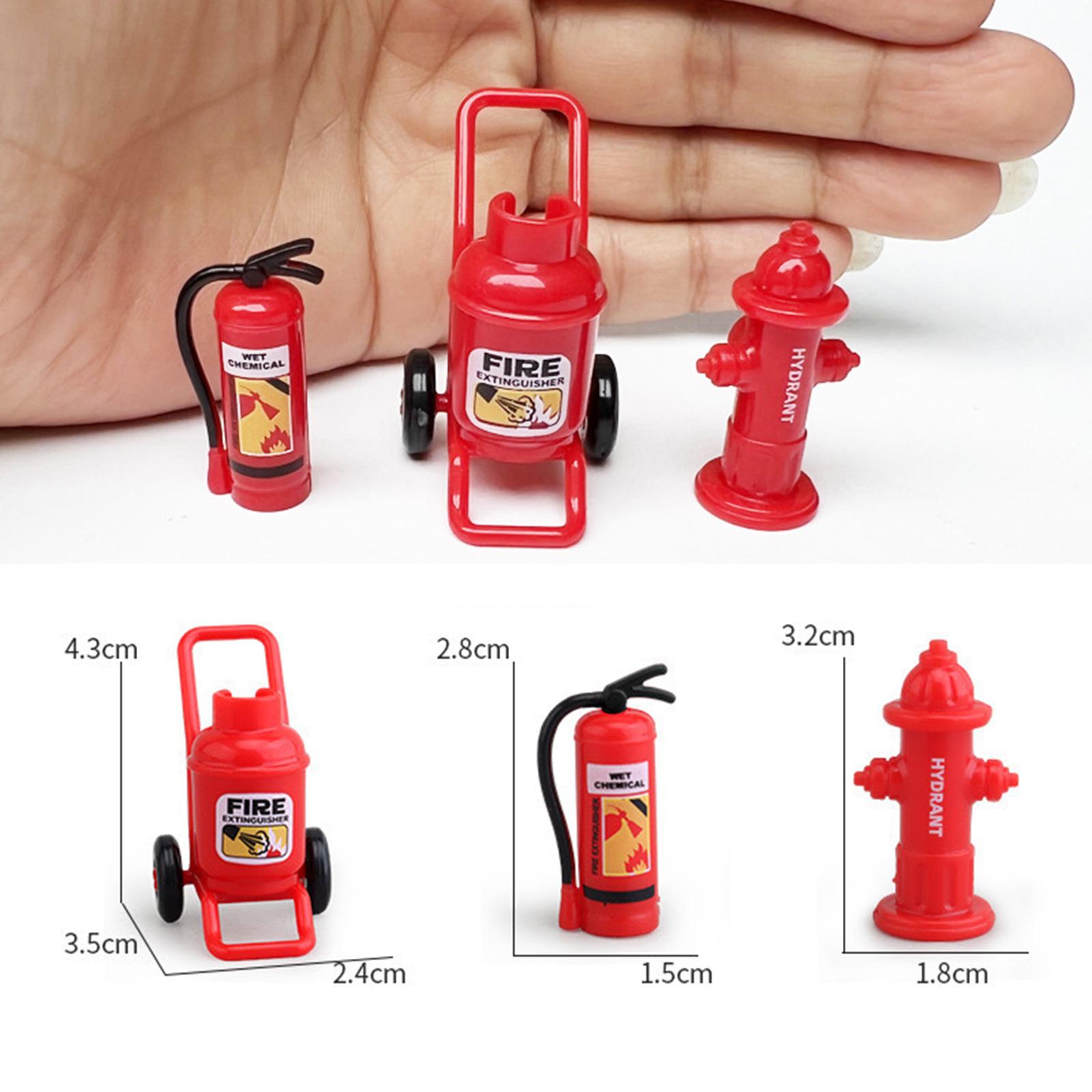 مجموعة ألعاب مصغرة لبيت الدمى  - مراجعة Fire Extinguisher Small وسعره